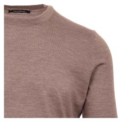 GRAN SASSO T-shirt Uld | Silke | Cashmere Cappuccino