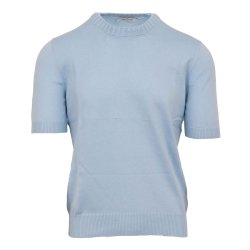 GRAN SASSO T-Shirt Bomuld Sky Blue 