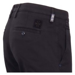 JACOB COH�N Bobby Fine Twill Washed Navy