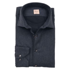 STENSTR�M'S Skjorte Regular Flannel Navy