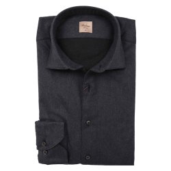 STENSTR�M'S Skjorte Regular Flannel Navy