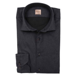 STENSTR�M'S Skjorte Regular Flannel Navy