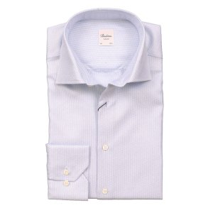 STENSTRM'S Skjorte Slim Struktur Lys Bl