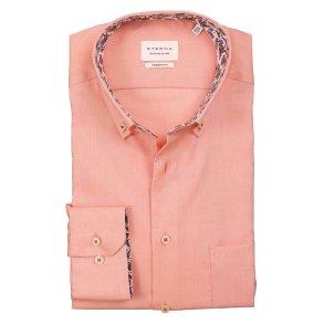 ETERNA Skjorte Modern Fit Kontrast Peach