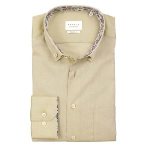 ETERNA Skjorte Modern Fit Kontrast Lime