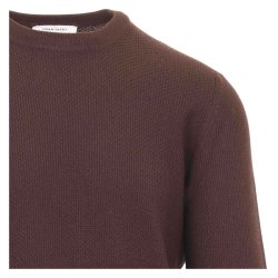 GRAN SASSO Strik Struktur Mrkebrun