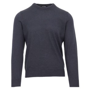 GRAN SASSO Strik Bomuld | Cashmere Navy