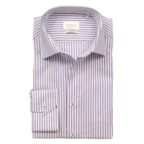 ETERNA Skjorte Modern Fit Blok Strib Bl