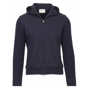 GRAN SASSO Hoodie Zip Navy