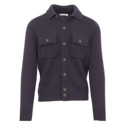GRAN SASSO Strik Cardigan Navy