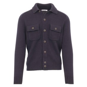 GRAN SASSO Strik Cardigan Navy