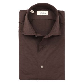 ALESSANDRO GHERARDI Skjorte Techno Stretch Espresso