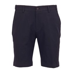 BERWICH Bermuda Elax Seersucker Navy
