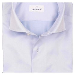 ALESSANDRO GHERARDI Skjorte Diamond Lysebl�