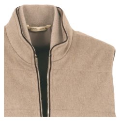 MAURIZIO BALDASSARI Vest Arena Cashmere Beige 