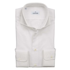 ALESSANDRO GHERARDI Skjorte Struktur Hvid