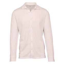 FEDELI Skjorte Jason Jersey Hvid