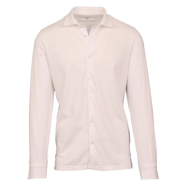 FEDELI Skjorte Jason Jersey Hvid
