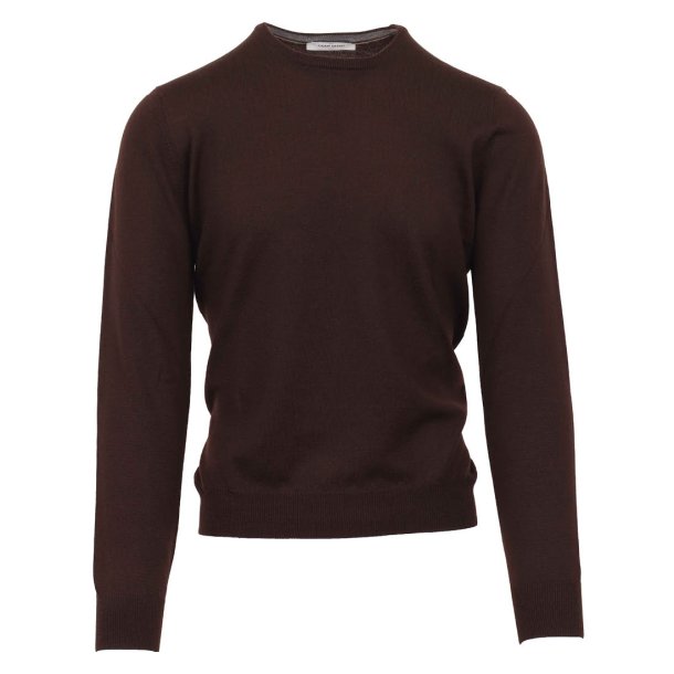 GRAN SASSO Strik Merino Mrkebrun