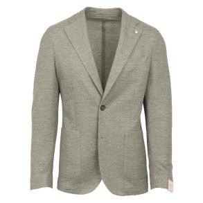 L.B.M. 1911 Jakke Jersey Hr | Bomuld Salvie