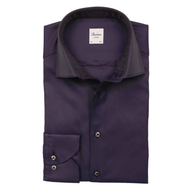 STENSTR�M'S Skjorte Slim Heavy Twill Navy