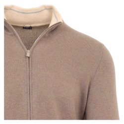 FEDELI Cardigan Cashmere Fango