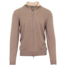FEDELI Cardigan Cashmere Fango