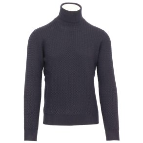 GRAN SASSO Rullekrave Flet Navy