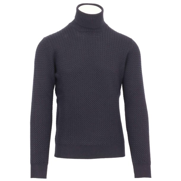 GRAN SASSO Rullekrave Flet Navy