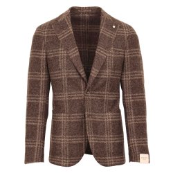 L.B.M. 1911 Jakke Ternet Brun | Beige