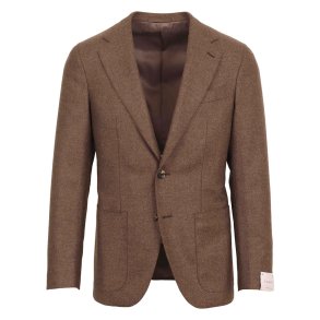 CARUSO Jakke Aida Uld | Cashmere Brun