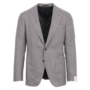 CARUSO Jakke Aida Tweed Lysebl