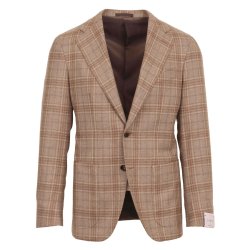 CARUSO Jakke Aida Glen Check Beige