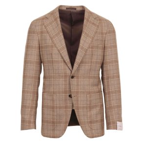 CARUSO Jakke Aida Glen Check Beige