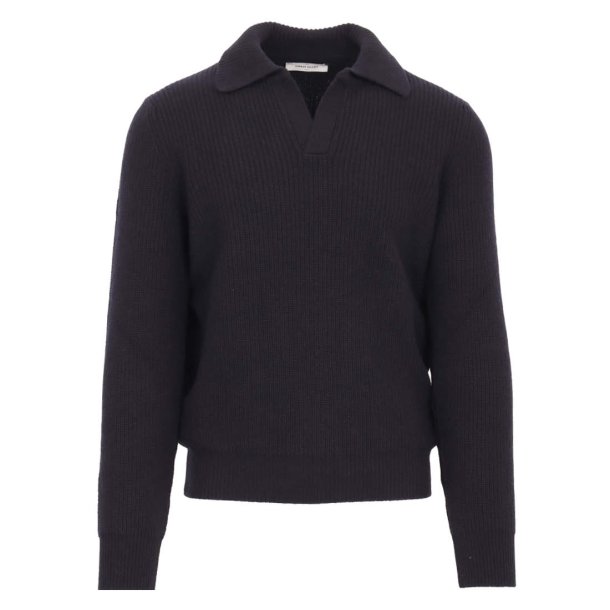 GRAN SASSO Open Collar Geelong Navy
