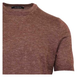 GRAN SASSO T-shirt Cashmere | Silke | Hr Brun