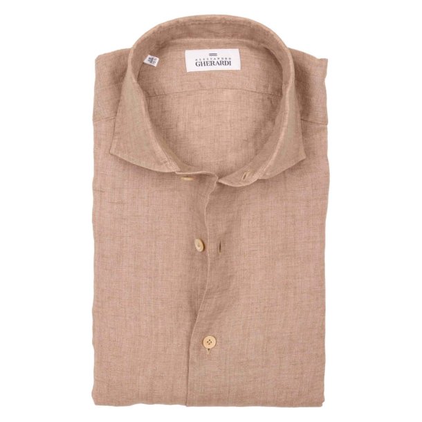 ALESSANDRO GHERARDI Skjorte Hr Beige
