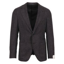 CARUSO Jakke Boucl Navy