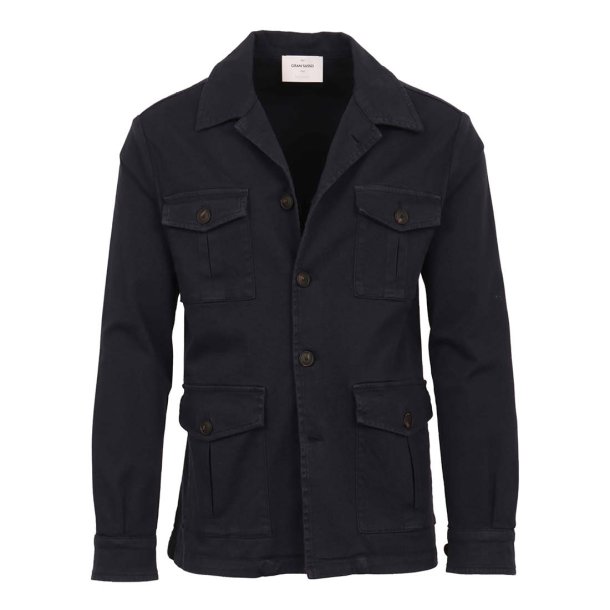 GRAN SASSO Jakke Safari Twill Navy