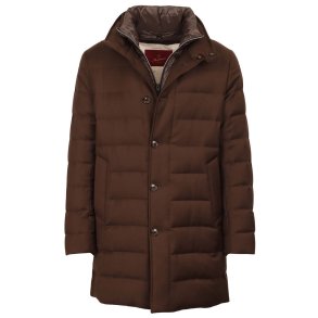 MONTECORE Frakke Uld | Dun Brun