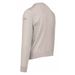 PAUL &amp; SHARK Strik Lys Gr Melange