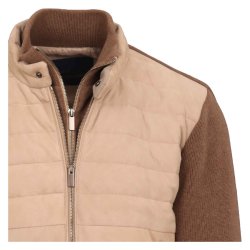 PAUL &amp; SHARK Jakke Hybrid Aqualeather Beige | Brun