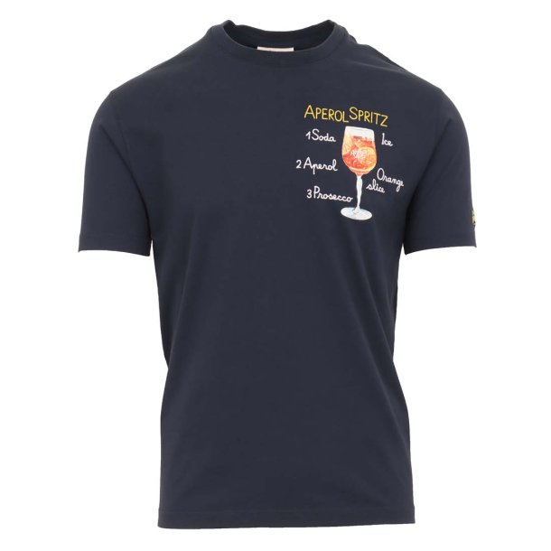 MC2 SAINT BARTH T-Shirt Aperol Spritz Navy