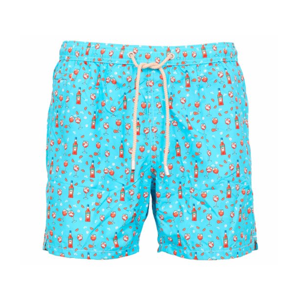 MC2 SAINT BARTH Badeshorts Aperol Turkis 50 / M