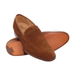 CROCKETT &amp; JONES Loafer Sydney Ruskind Brun