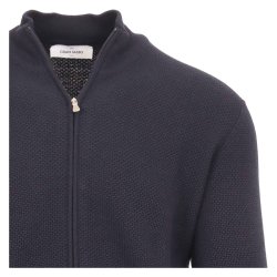 GRAN SASSO Cardigan Struktur Navy