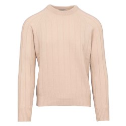 GRAN SASSO Strik Struktur Strib Creme