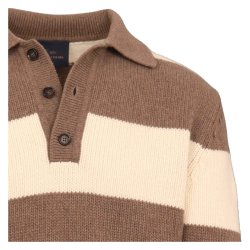 PAUL &amp; SHARK Rugger Brun | Hvid