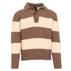 PAUL &amp; SHARK Rugger Brun | Hvid