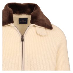 PAUL &amp; SHARK Cardigan Pels Offwhite